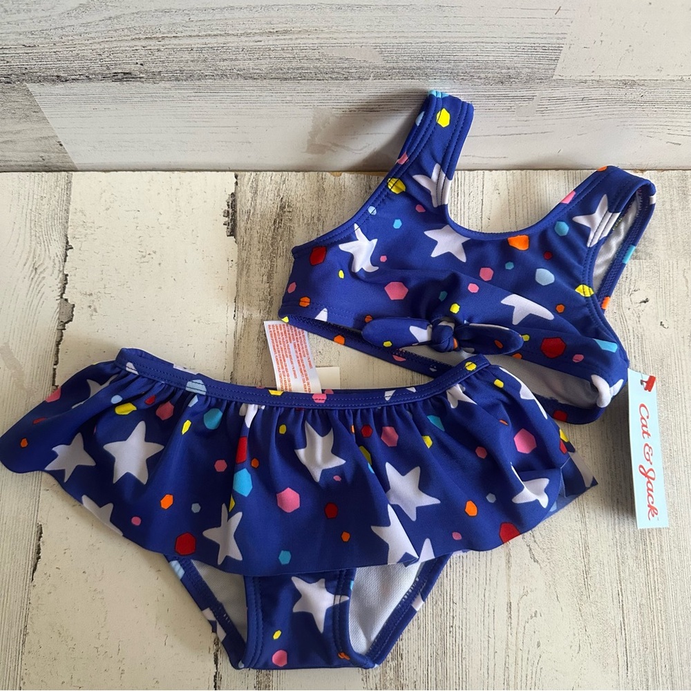 Toddler Two Piece Bathing Suit Size 18 Months NEW